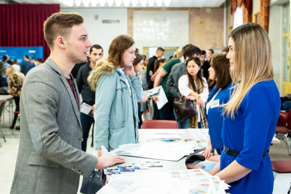 Spring job fair was organized at Gubkin University