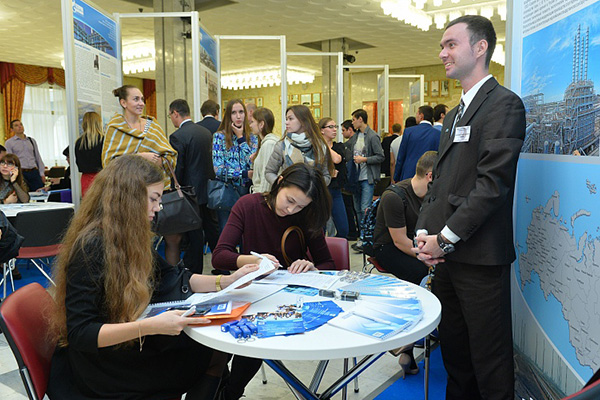 Career Fair of Gazprom at Gubkin University